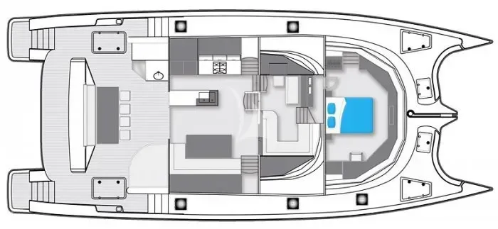 SKYLARK, deck plan 1