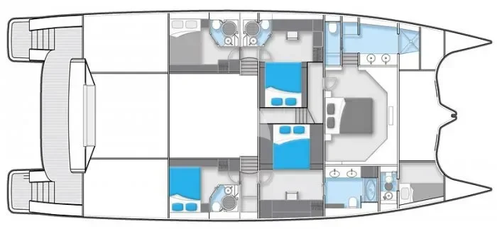 SKYLARK, deck plan 2