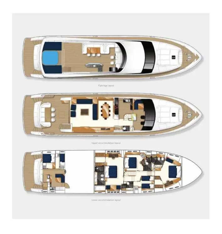 SPECTRE, deck plan 1